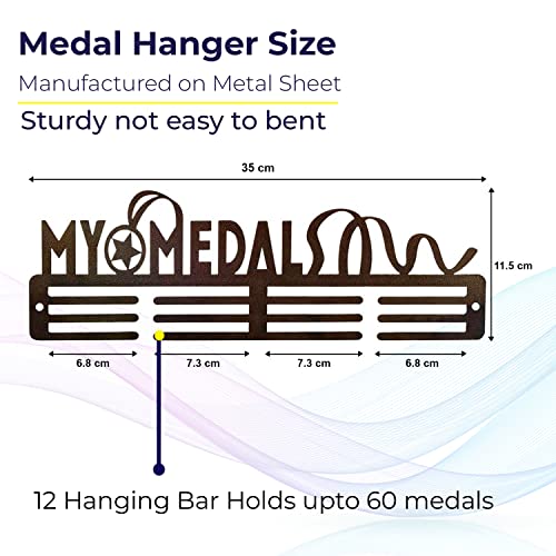 My Medals Brown Medal Holder