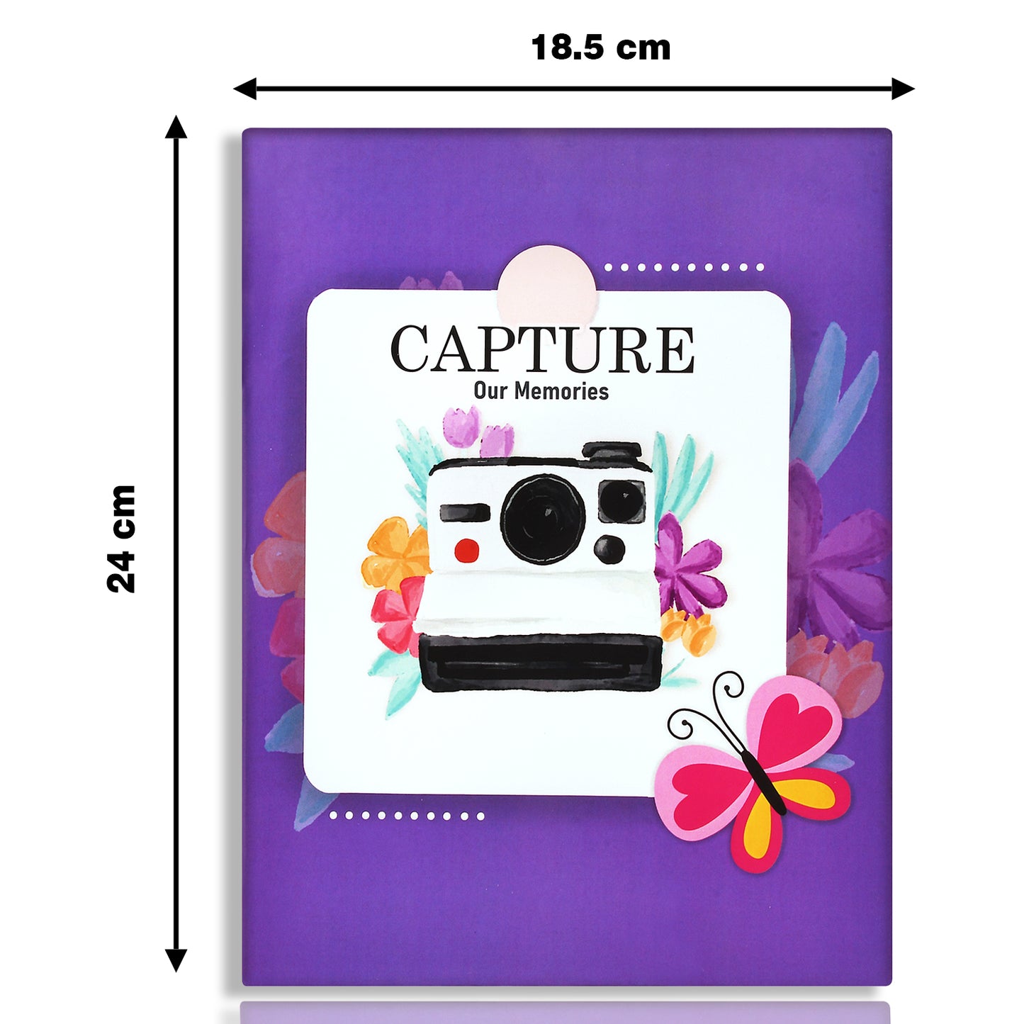 Capture Our Memories Photo Album 4X6 Size Holds 72 Photos