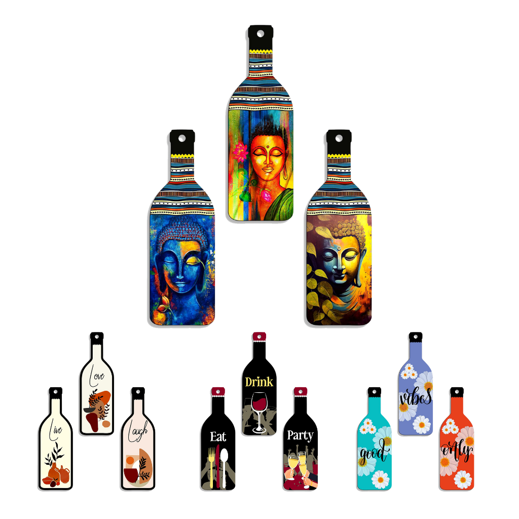 Bottle Shape Wall Hanging