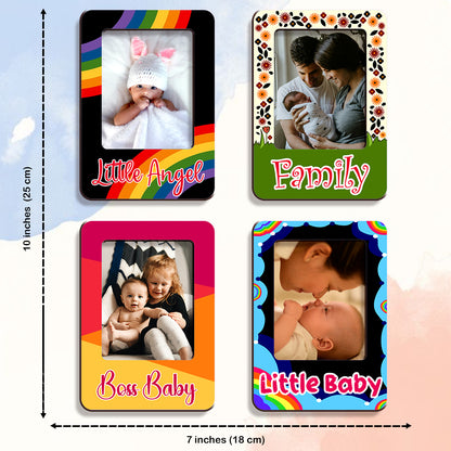 Photo Fridge Magnet Set of 4