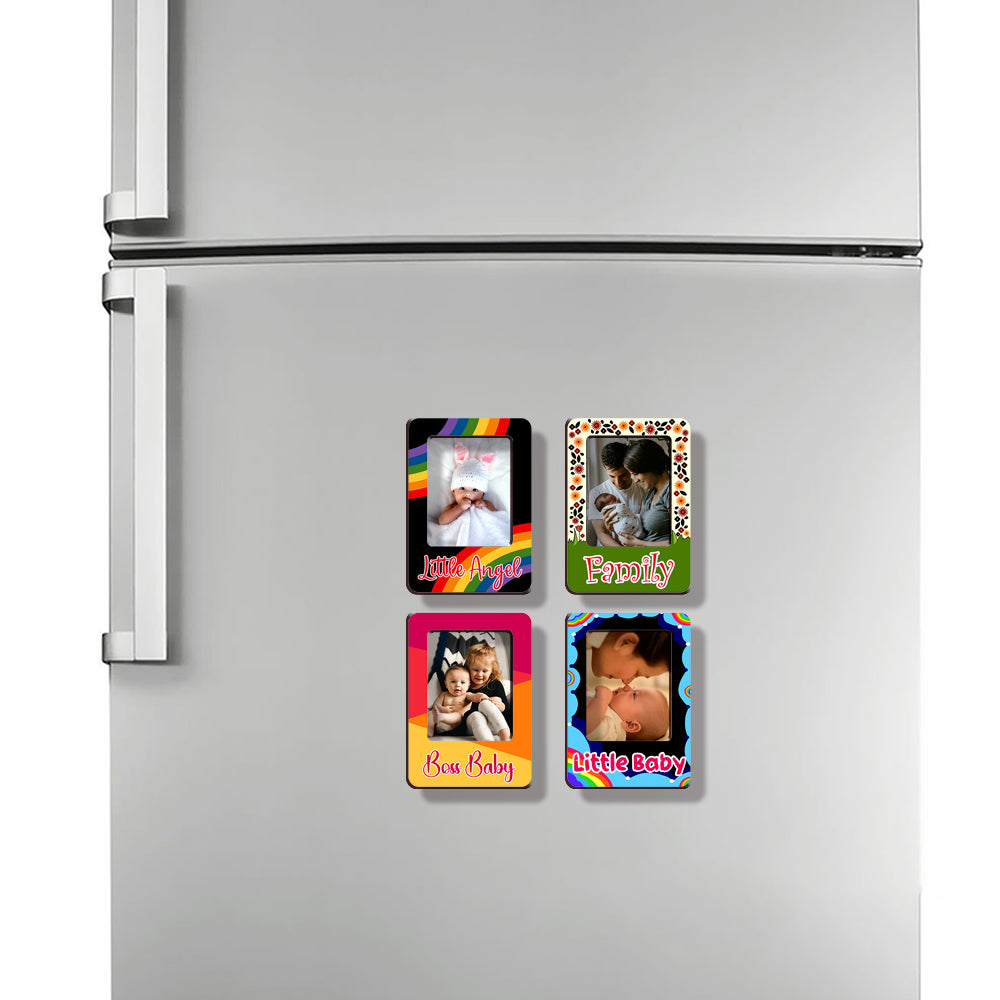 Photo Fridge Magnet Set of 4