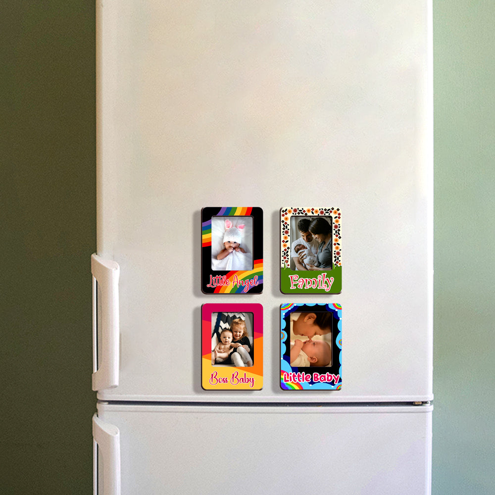 Photo Fridge Magnet Set of 4