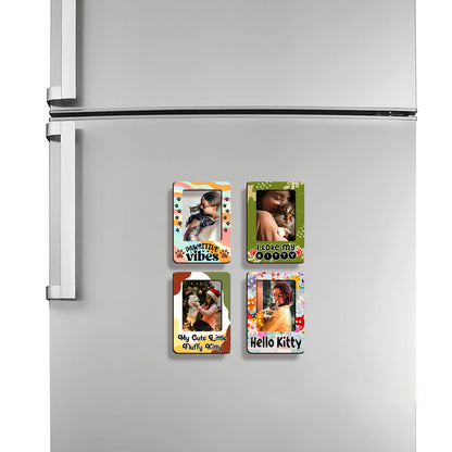 Photo Fridge Magnet Set of 4