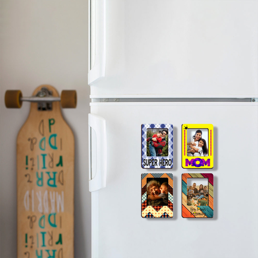 Photo Fridge Magnet Set of 4