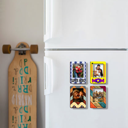 Photo Fridge Magnet Set of 4