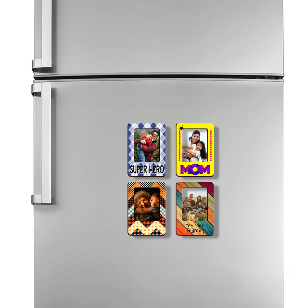 Photo Fridge Magnet Set of 4