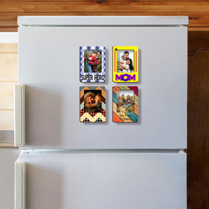 Photo Fridge Magnet Set of 4