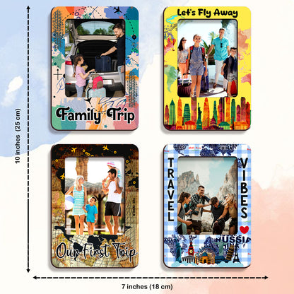 Photo Fridge Magnet Set of 4