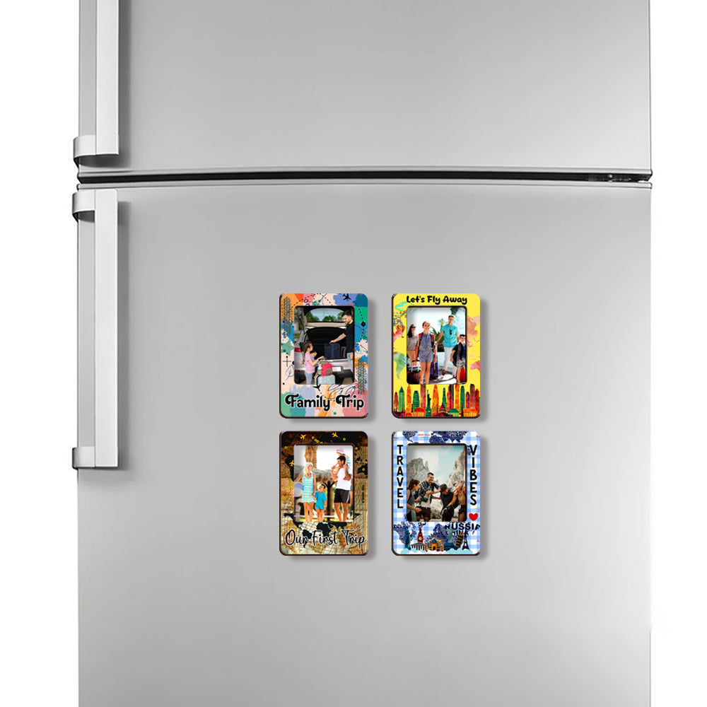 Photo Fridge Magnet Set of 4