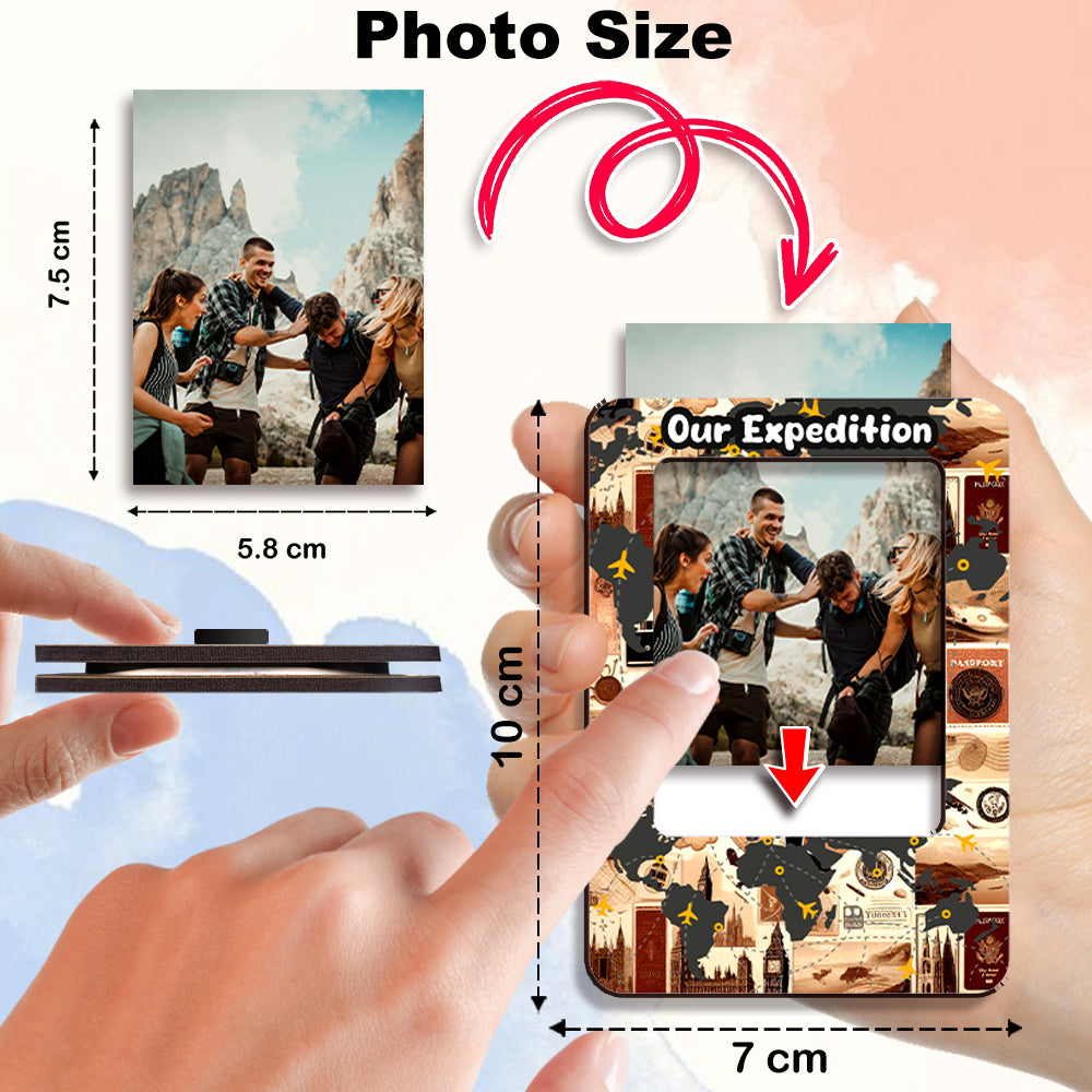Photo Fridge Magnet Set of 4