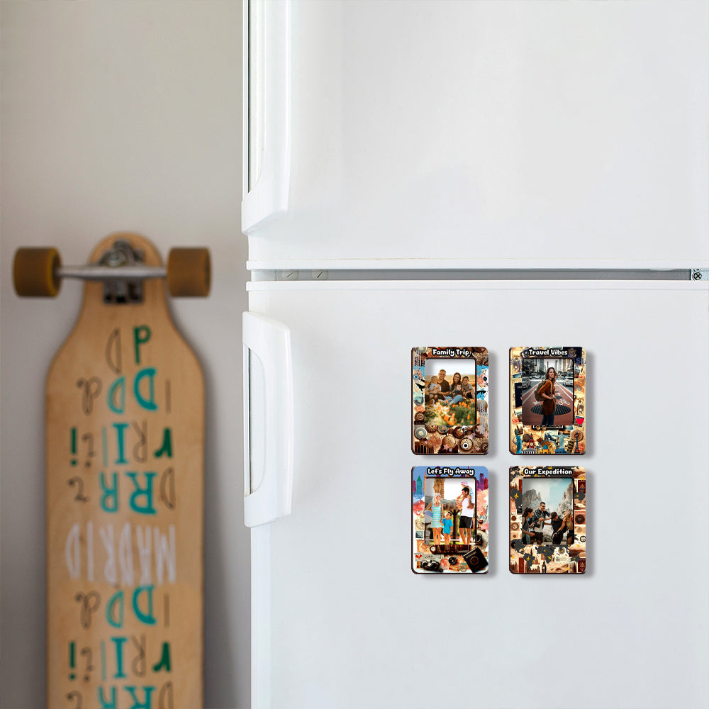 Photo Fridge Magnet Set of 4