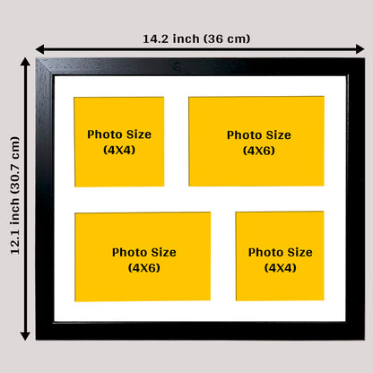 Customized Photo Frame 2 Set of 11x13 Inch Holds Total 8 Photos