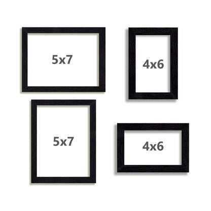 Photo Frame 2 Set of 5x7 Inch and 2 Set of 4x6 Inch