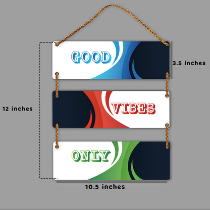 Three Rectangular Plate Wall Hanging