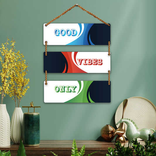 Three Rectangular Plate Wall Hanging