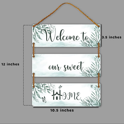 Three Rectangular Plate Wall Hanging