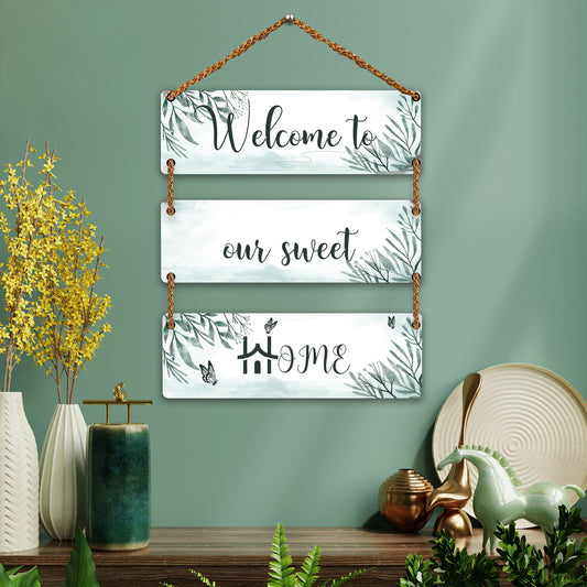 Three Rectangular Plate Wall Hanging