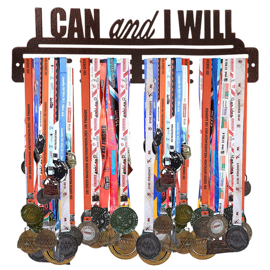 I Can and I Will Brown Medal Holder