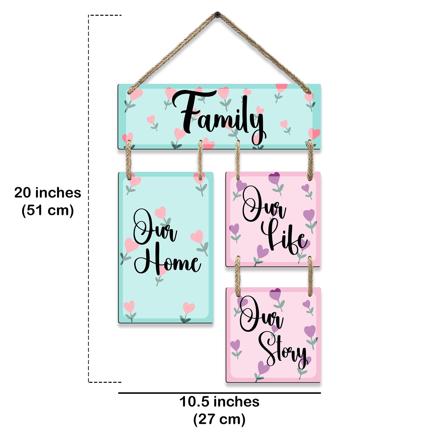 Rectangular And Square Shape Wall Hanging