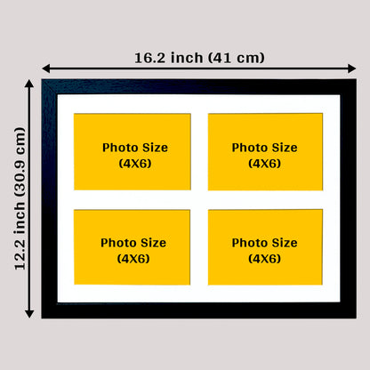 Photo Frame 2 Set of 11x15 Inch Holds 4 Photos