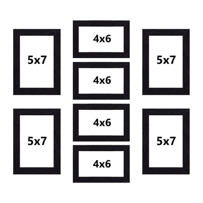 Photo Frame 4 Set of 5x7 Inch and 4 Set of 4x6 Inch