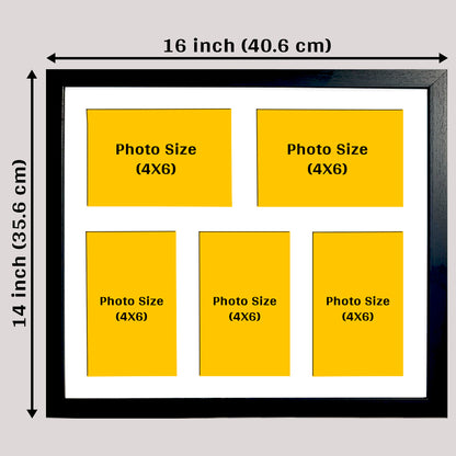 Customized Photo Frame 2 Set of 15x13 Inch Holds Total 10 Photos