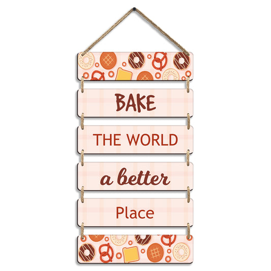 Kitchen Wall Hanging in 6 Plate