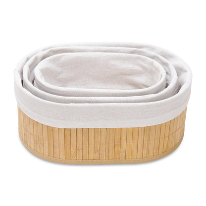 Storage Organizer Baskets | Wicker Baskets | Bamboo Basket Kitchen Storage