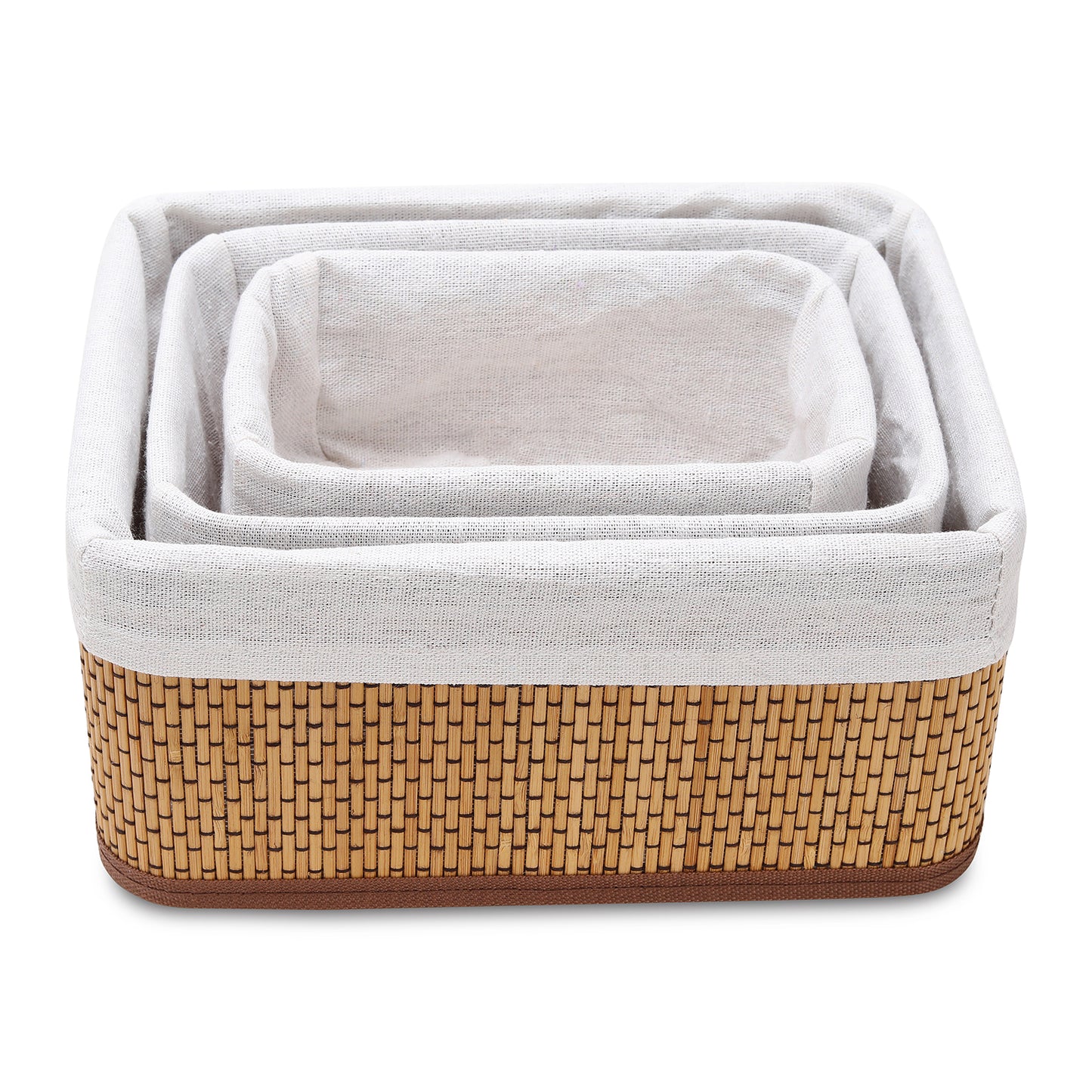 Storage Organizer Baskets | Wicker Baskets | Bamboo Basket Kitchen Storage