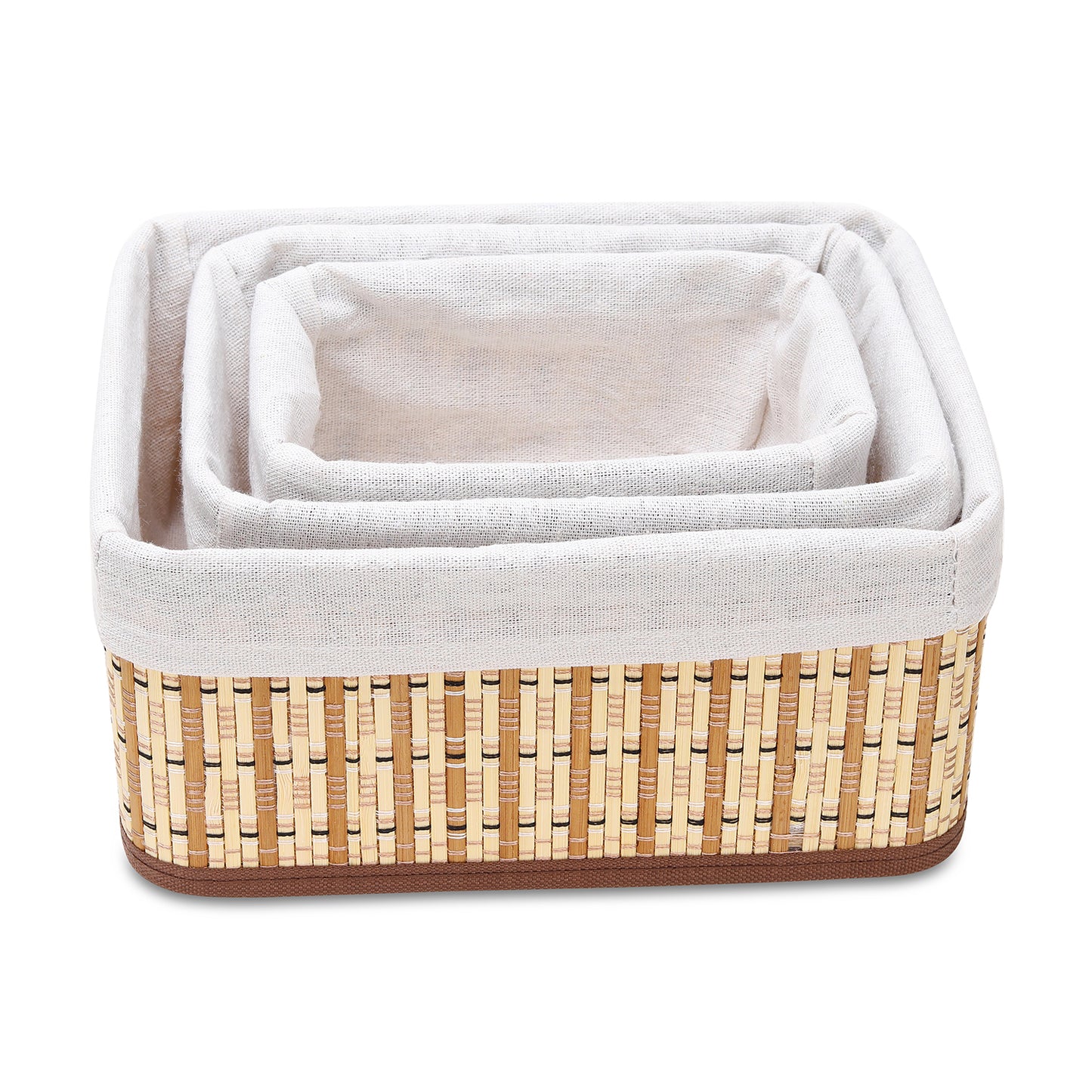 Storage Organizer Baskets | Wicker Baskets | Bamboo Basket Kitchen Storage