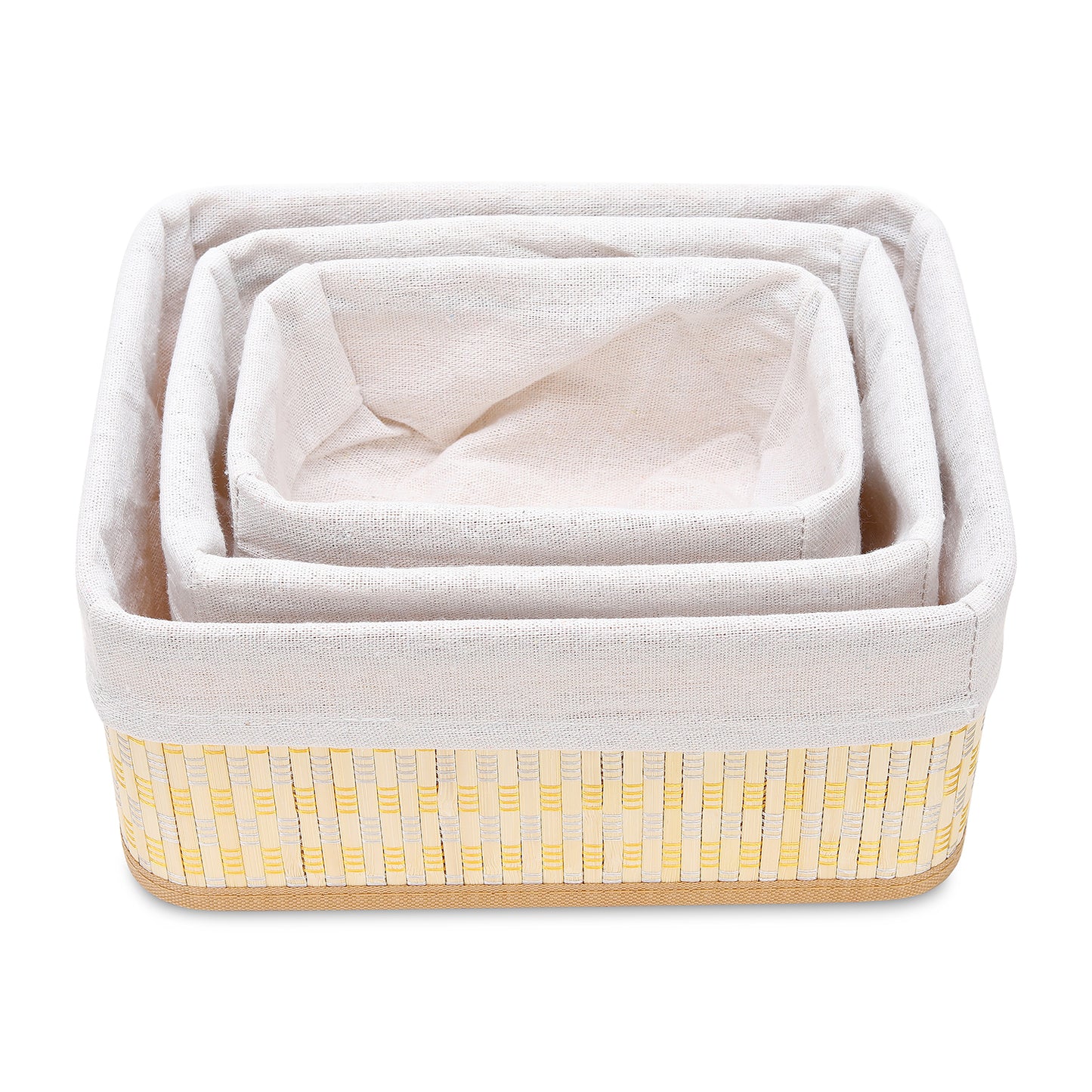 Storage Organizer Baskets | Wicker Baskets | Bamboo Basket Kitchen Storage