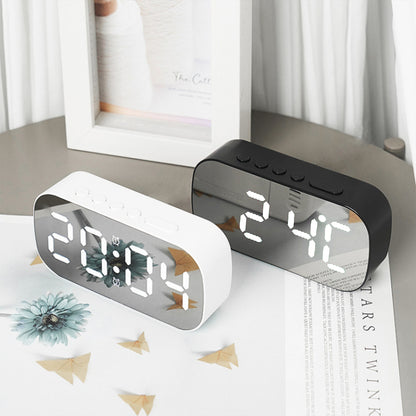 Best Digital Alarm Clock for Heavy Sleepers & Students - Black (12.8x6.5 CM)