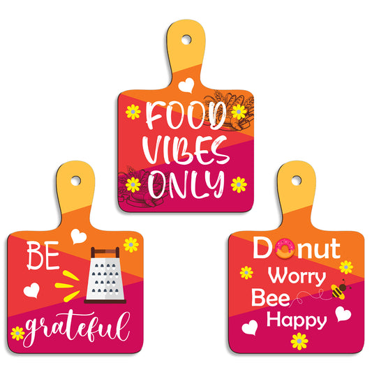 Chopping Board Wall Hanging Set of 3