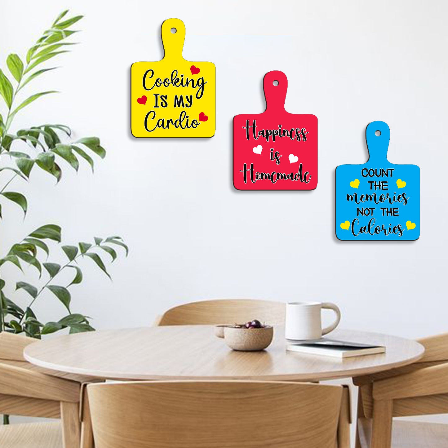 Chopping Board Wall Hanging Set of 3