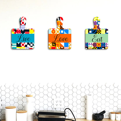 Chopping Board Wall Hanging Set of 3