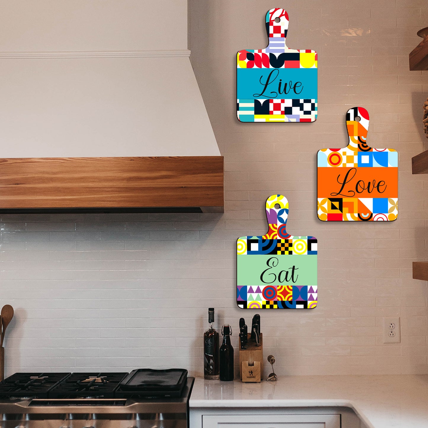 Chopping Board Wall Hanging Set of 3