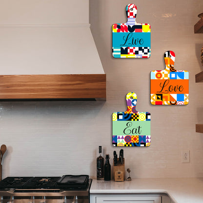 Chopping Board Wall Hanging Set of 3