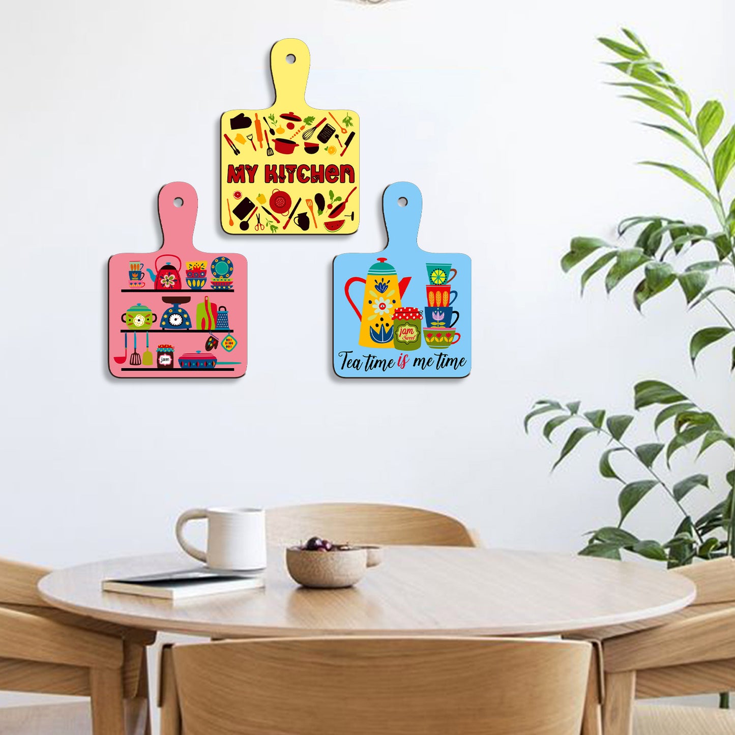 Chopping Board Wall Hanging Set of 3