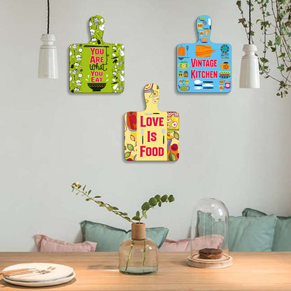 Chopping Board Wall Hanging Set of 3