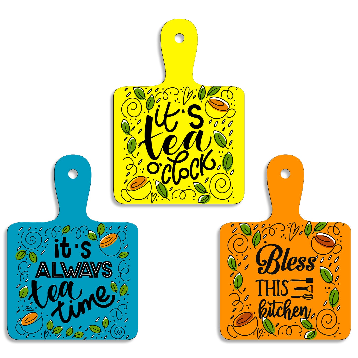 Chopping Board Wall Hanging Set of 3