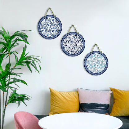 Sehaz Artworks Set of 3 Circle Wall Hanging