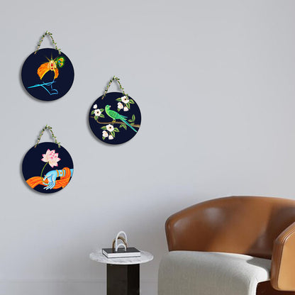 Circular Shape Wall Hanging Set of 3