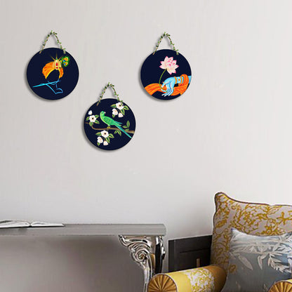 Circular Shape Wall Hanging Set of 3