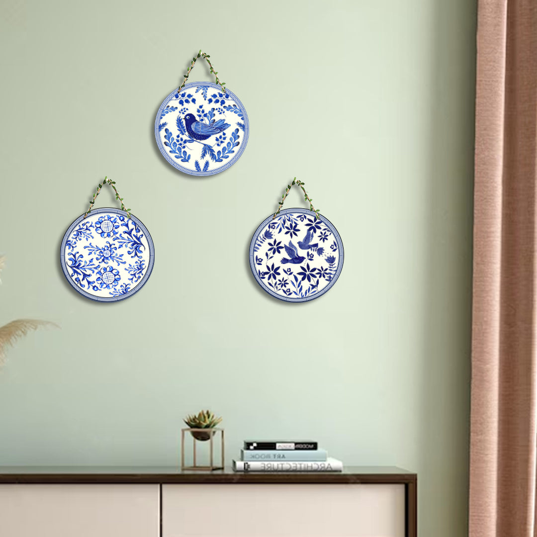 Circular Shape Wall Hanging Set of 3