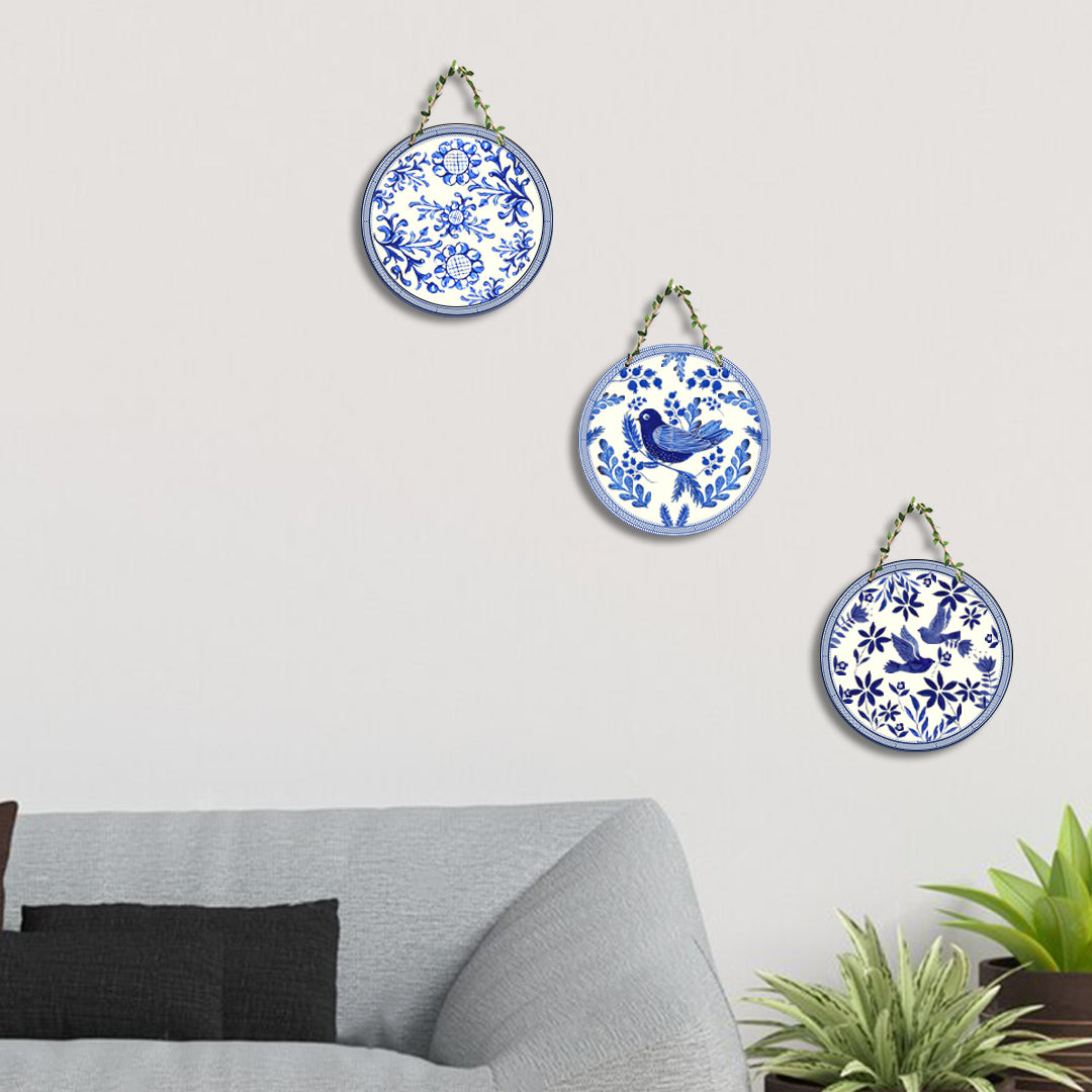 Circular Shape Wall Hanging Set of 3