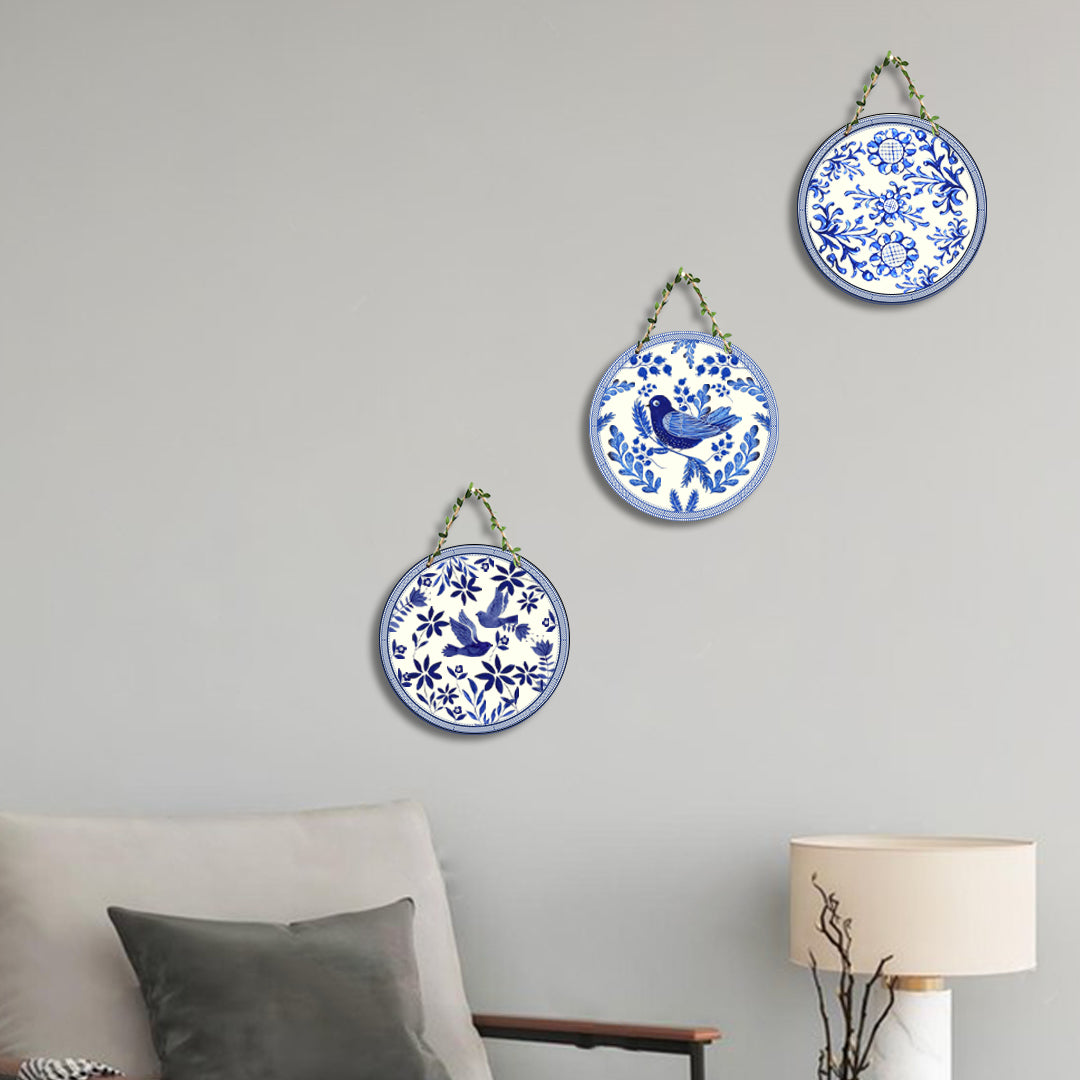 Circular Shape Wall Hanging Set of 3