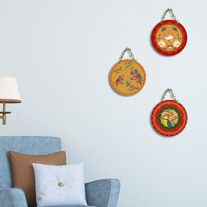 Circular Shape Wall Hanging Set of 3