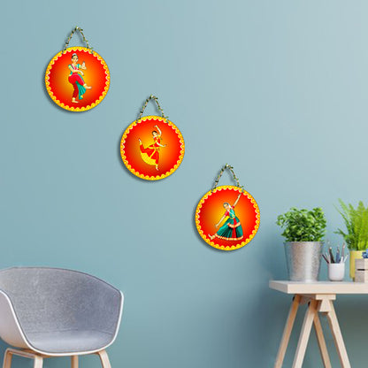 Circular Shape Wall Hanging Set of 3