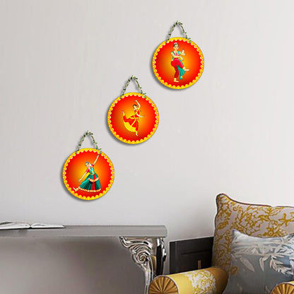 Circular Shape Wall Hanging Set of 3