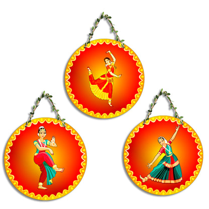 Circular Shape Wall Hanging Set of 3